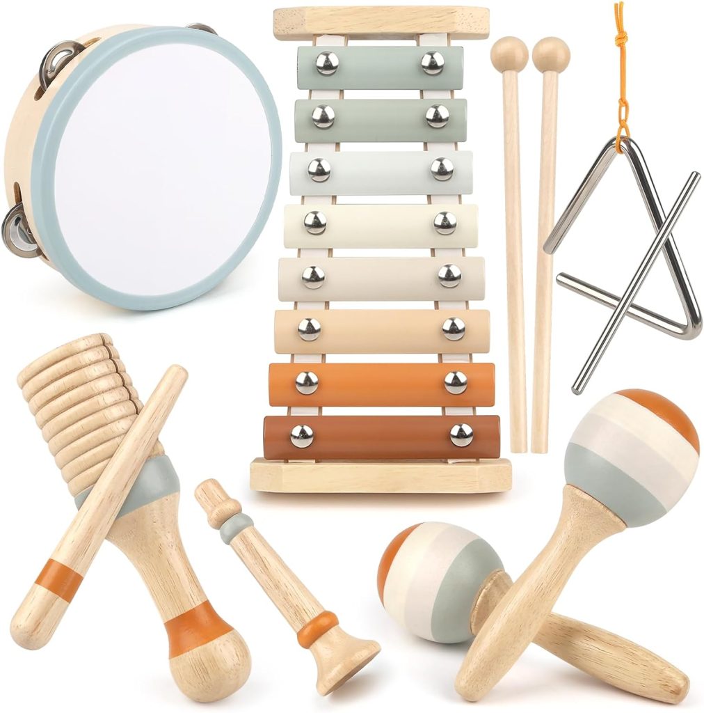 Musical Instruments - Neutral Colors Toddler Toys