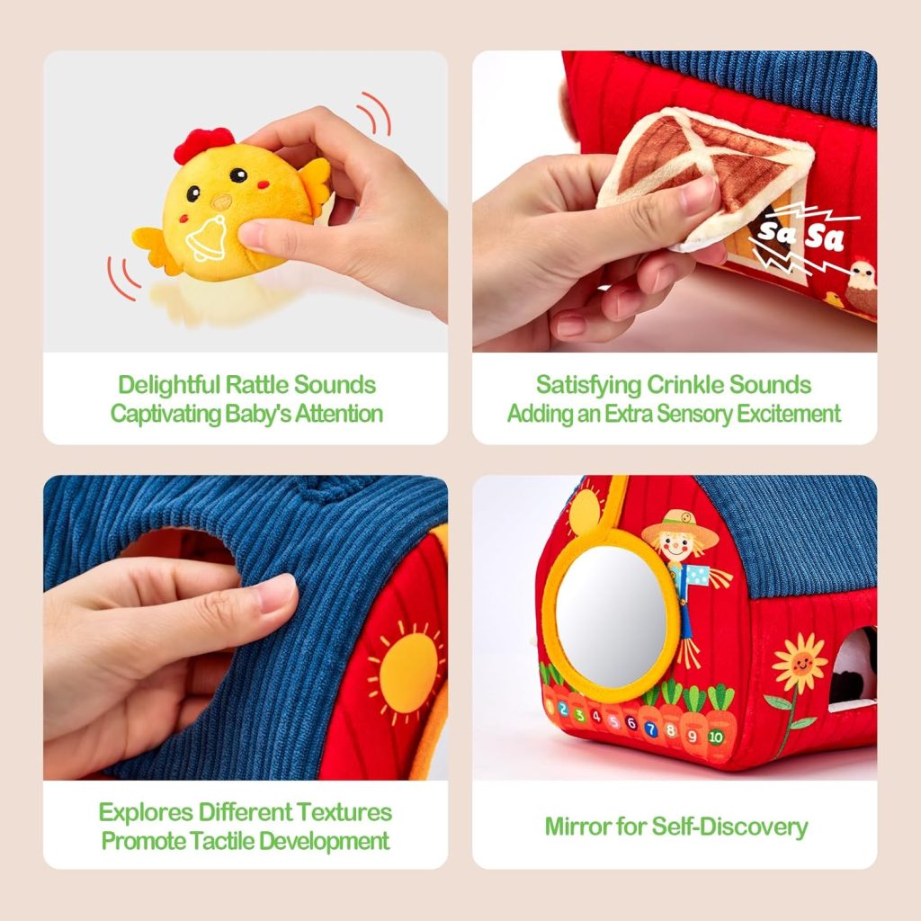 hahaland Baby Toys 6-12 Months