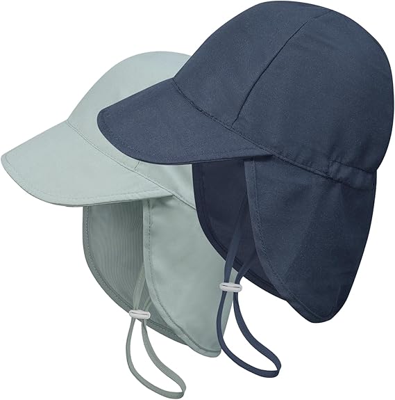 2-Pack Baby Beach Hats for Infants at Novamoon summer gear for babies